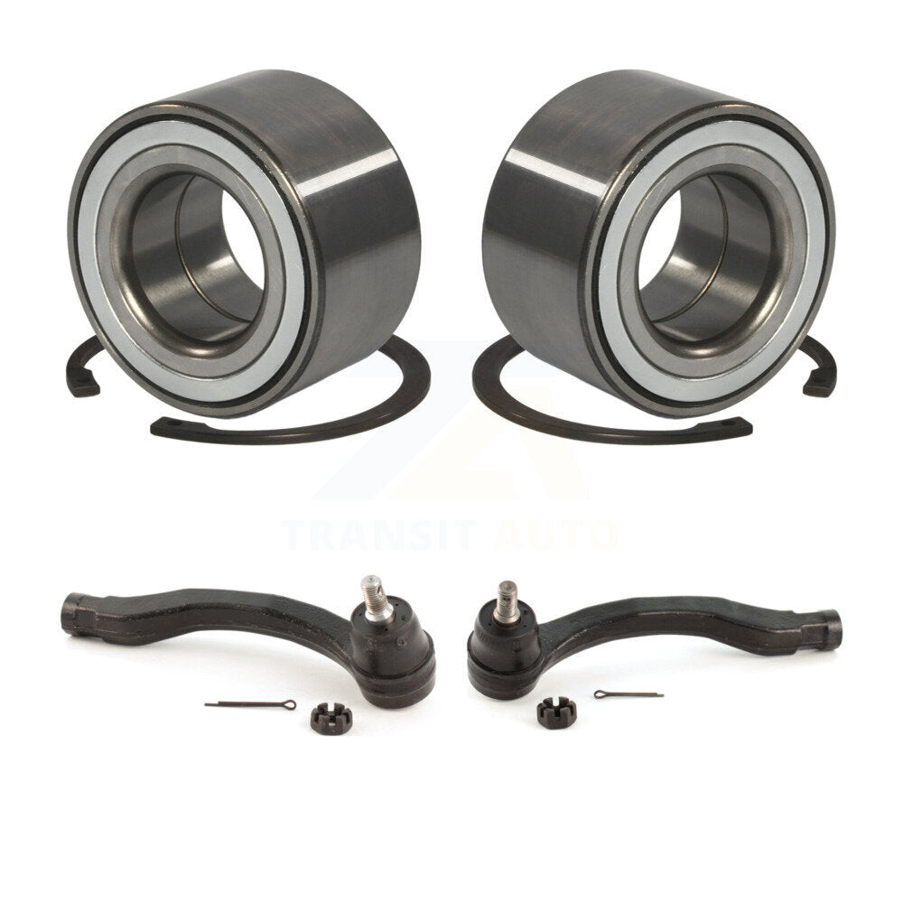 Wheel Bearing And Tie Rod End Front Kit For Honda Fit