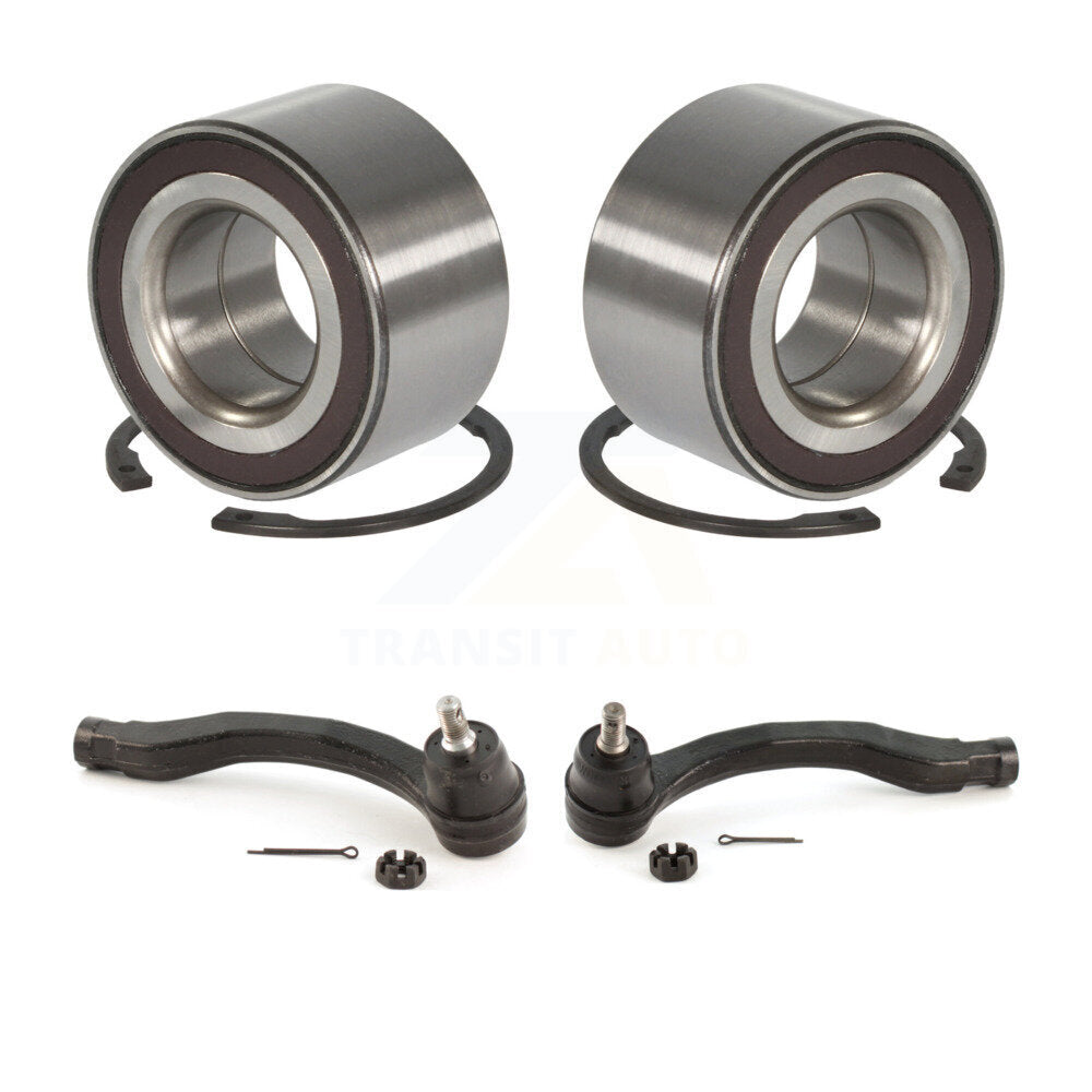Wheel Bearing And Tie Rod End Front Kit For 2010-2014 Honda Insight
