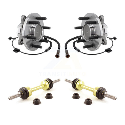 Hub Bearing Assembly Link Front Kit For Ford F-150 Expedition Lincoln Navigator