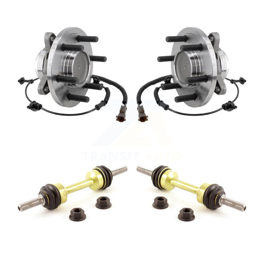 Hub Bearing Assembly Link Front Kit For Ford F-150 Expedition Lincoln Navigator