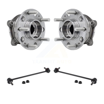 Hub Bearing Assembly & Link Front Kit For Hyundai Santa Fe Kia Palisade Sorento