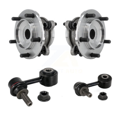 Hub Bearing Assembly And Link Front Kit For Toyota Tundra Sequoia 4WD