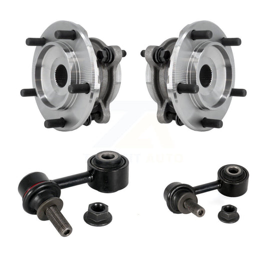 Hub Bearing Assembly And Link Front Kit For Toyota Tundra Sequoia 4WD