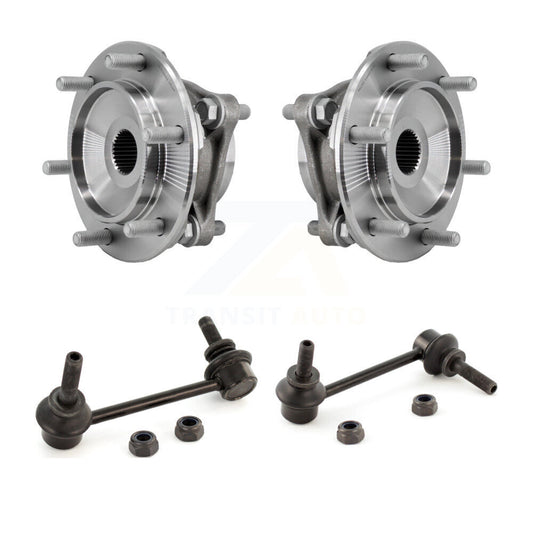 Hub Bearing Assembly And Link Front Kit For 2005-2023 Toyota Tacoma 4WD