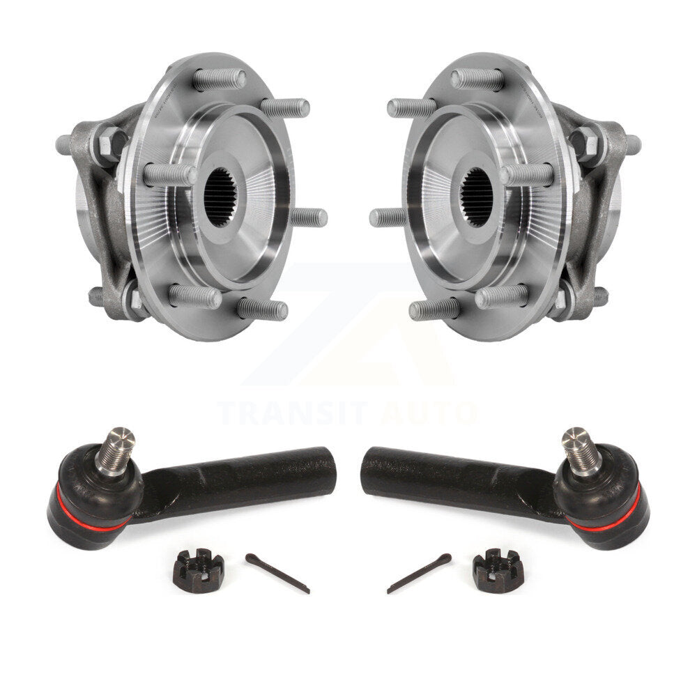 Wheel Bearing & Tie Rod End Front Kit For Toyota 4Runner FJ Cruiser Lexus GX470