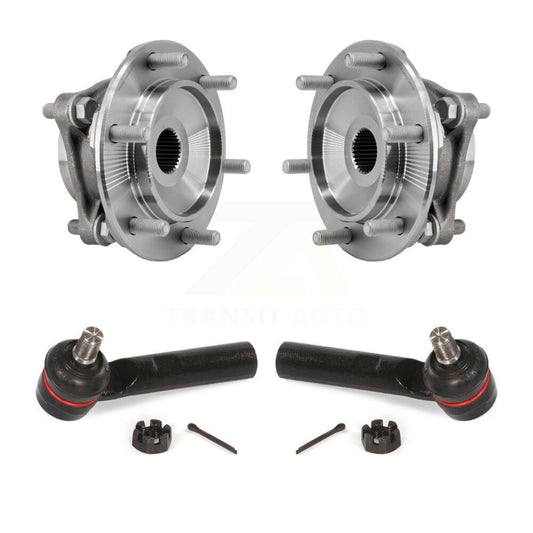 Wheel Bearing & Tie Rod End Front Kit For Toyota 4Runner FJ Cruiser Lexus GX470