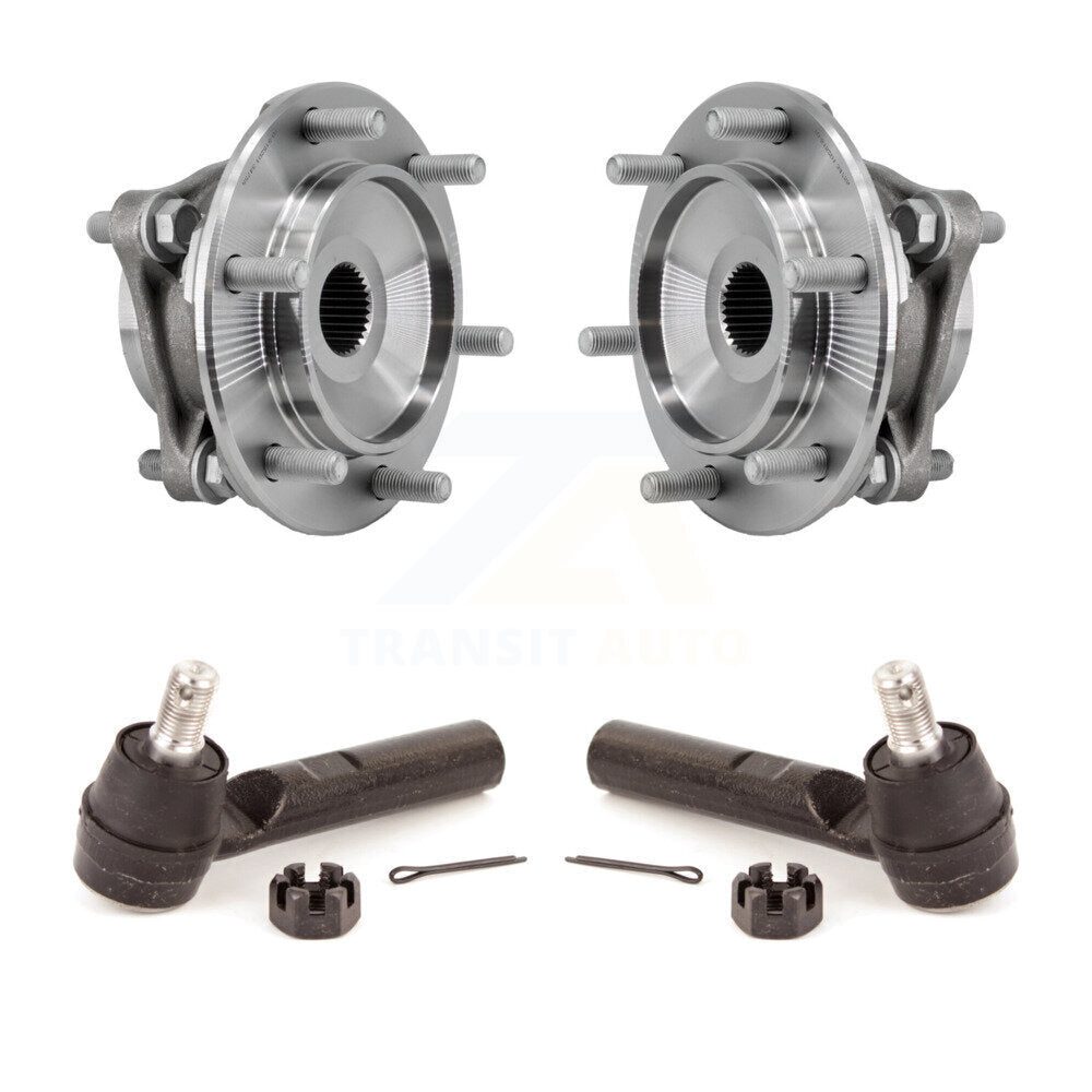 Wheel Bearing And Tie Rod End Front Kit For Toyota Tacoma 4Runner Lexus GX460 FJ
