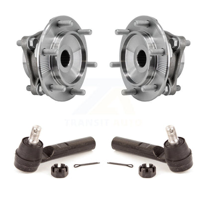 Wheel Bearing And Tie Rod End Front Kit For Toyota Tacoma 4Runner Lexus GX460 FJ