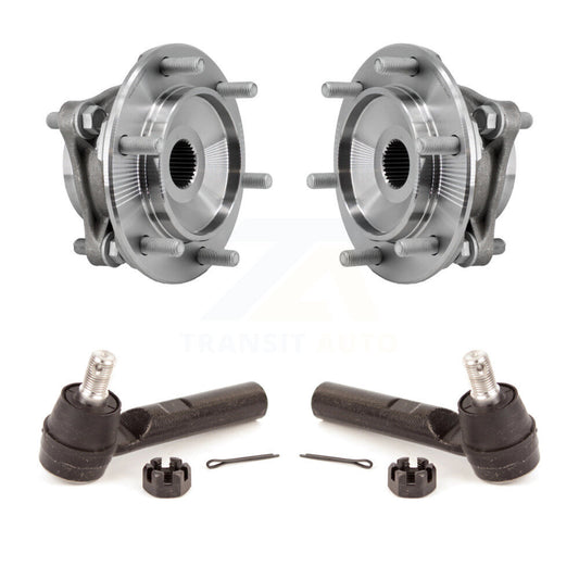 Wheel Bearing And Tie Rod End Front Kit For Toyota Tacoma 4Runner Lexus GX460 FJ