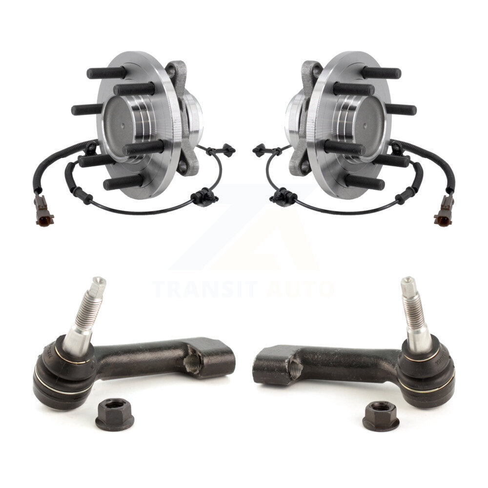 Wheel Bearing Tie Rod End Front Kit For Ford F-150 Expedition Lincoln Navigator