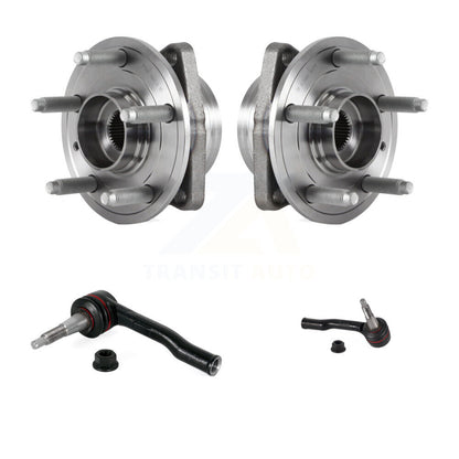 Wheel Bearing And Tie Rod End Front Kit For 2016-2019 Chevrolet Cruze Volt