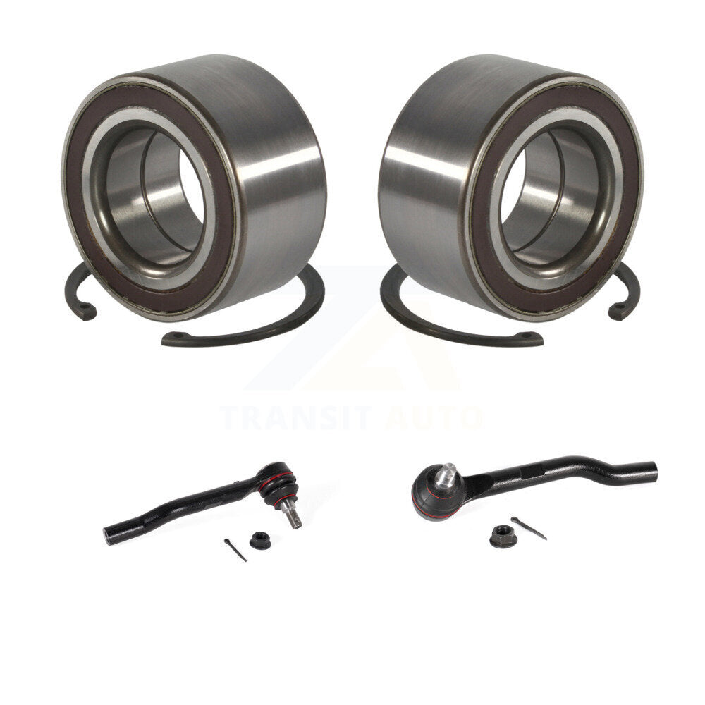 Wheel Bearing And Tie Rod End Front Kit For Honda Pilot Acura MDX Passport