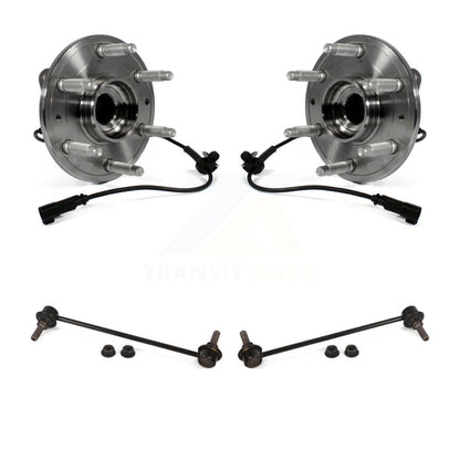 Hub Bearing Assembly Link Front Kit For 2013-2019 Cadillac XTS With 6 Lug Wheels