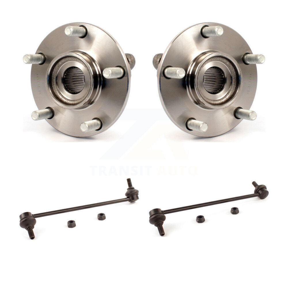 Hub Bearing Assembly And Link Front Kit For Nissan Rogue Select