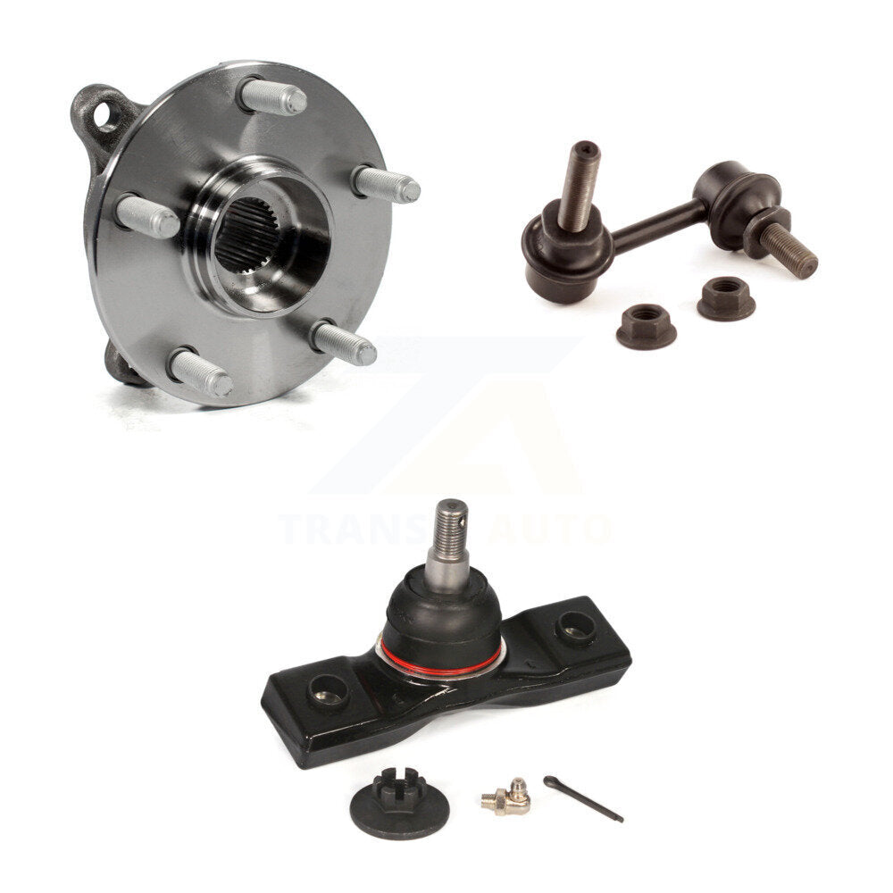 Bearing Lower Ball Joint & Link Front Left Kit For Lexus IS250 IS300 IS350 GS350