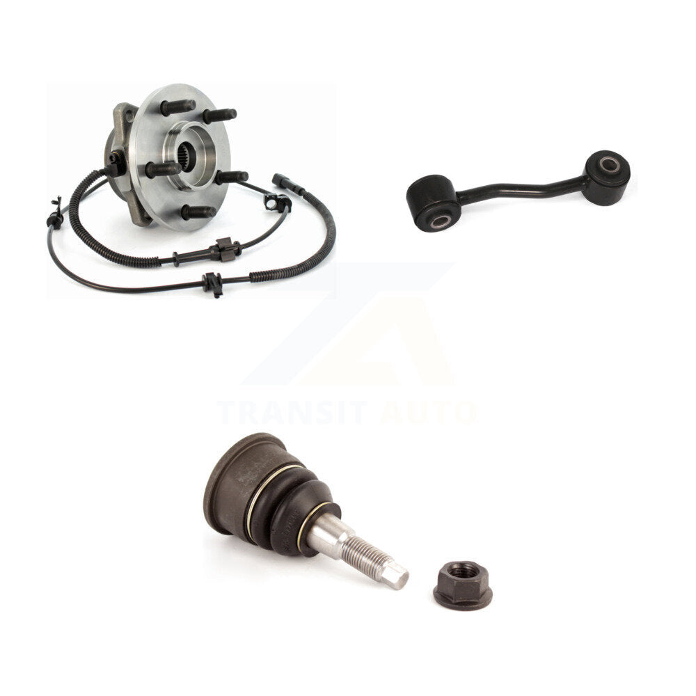 Bearing Lower Ball Joint Link Front Left Kit For 02-04 Jeep Liberty 4-Wheel ABS