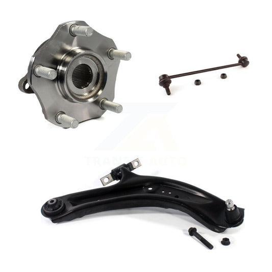 Bearing Lower Control Arm & Link Front Right Kit For Nissan Rogue Sport Qashqai