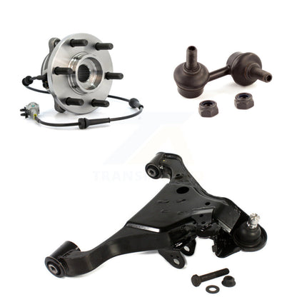 Bearing Lower Control Arm & Link Front Right Kit For Nissan Frontier Pathfinder
