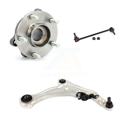 Hub Bearing Lower Control Arm & Link Front Right Kit For 2009-2014 Nissan Maxima