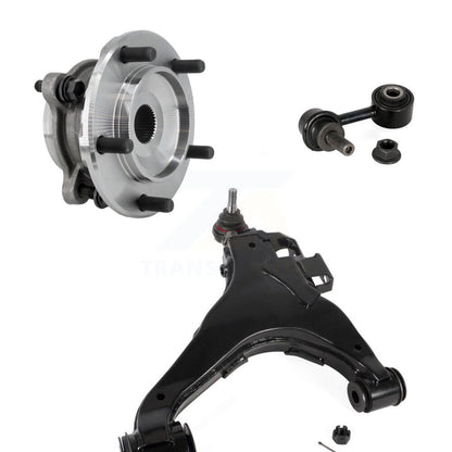 Hub Bearing Lower Control Arm Link Front Right Kit For Toyota Tundra Sequoia 4WD