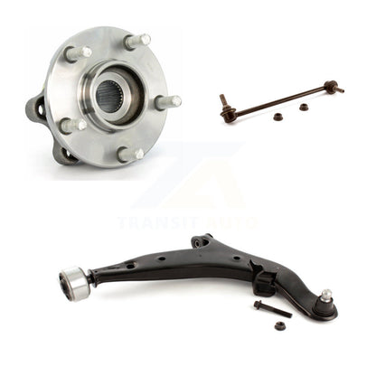 Hub Bearing Lower Control Arm & Link Front Right Kit For 2004-2009 Nissan Quest