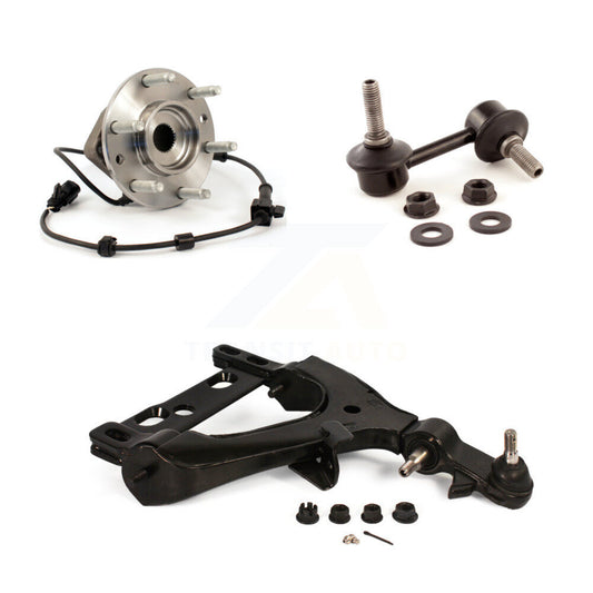 Bearing Lower Control Arm & Link Front Right Kit For GMC Chevrolet Envoy XL EXT
