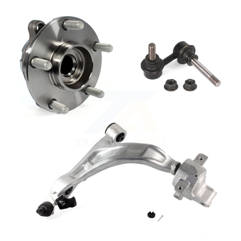 Bearing Lower Control Arm & Link Front Right Kit For INFINITI FX35 QX70 FX37 RWD