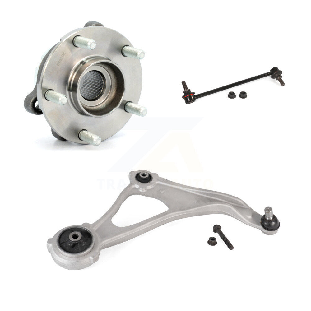 Bearing Lower Control Arm with BJ Link Front Right Kit For Nissan Altima Maxima