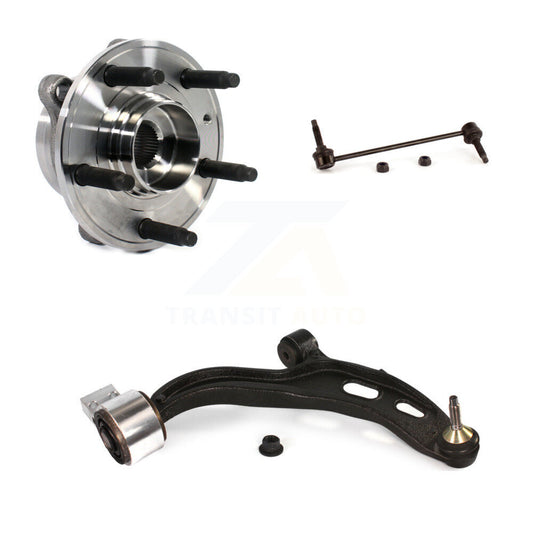 Hub Bearing Lower Control Arm Link Front Right Kit For Ford Taurus Police Sedan