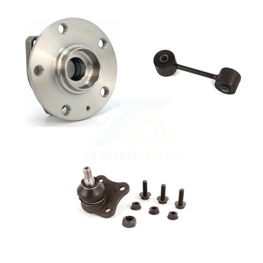 Bearing Lower Ball Joint Sway Bar Link Front Right Kit For Volkswagen Golf City