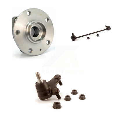 Hub Bearing Lower Ball Joint & Link Front Right Kit For Volkswagen Golf Alltrack