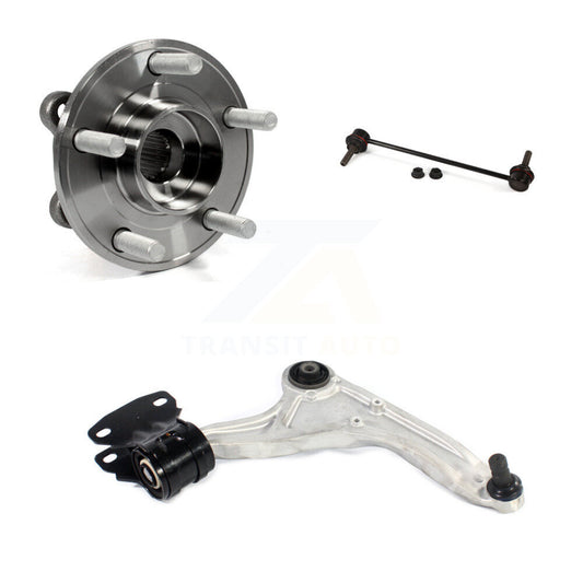 Bearing Lower Control Arm & Link Front Right Kit For Ford Fusion Lincoln MKZ SSV