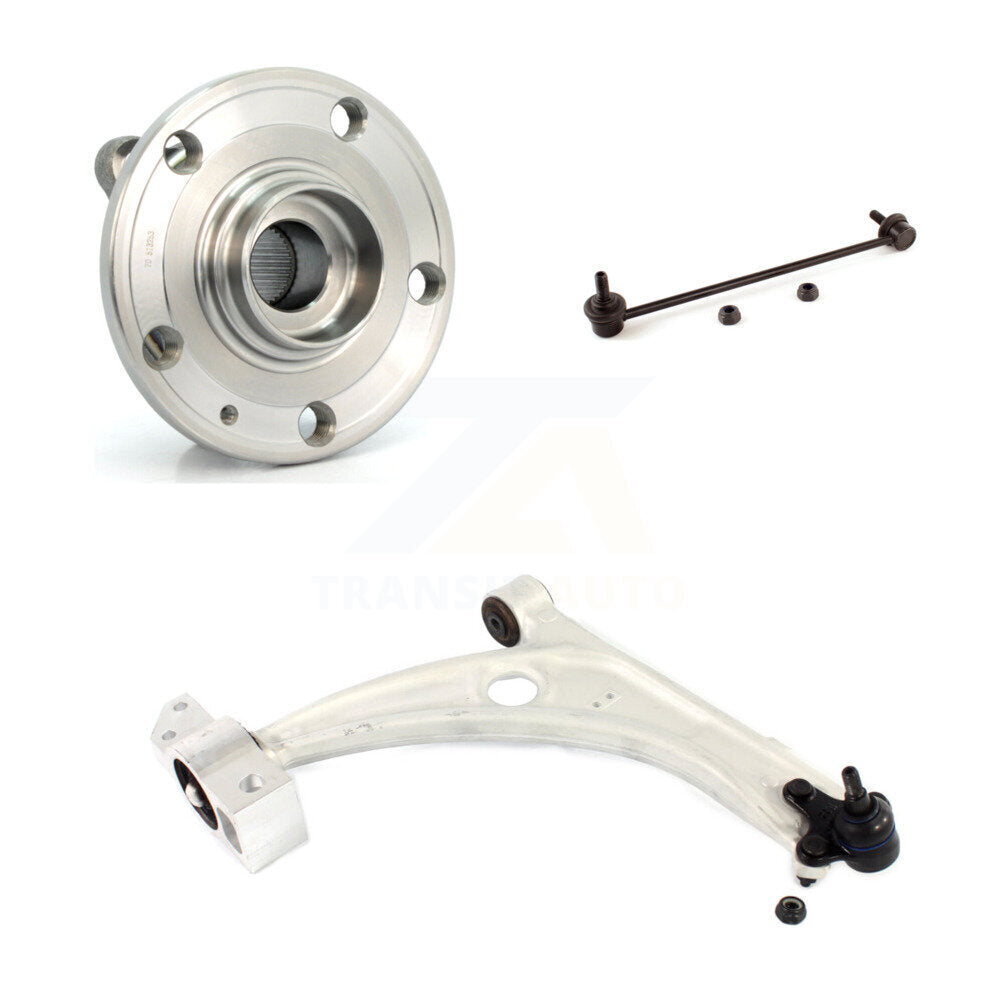 Bearing Lower Control Arm & Link Front Right Kit For Volkswagen Passat CC Tiguan