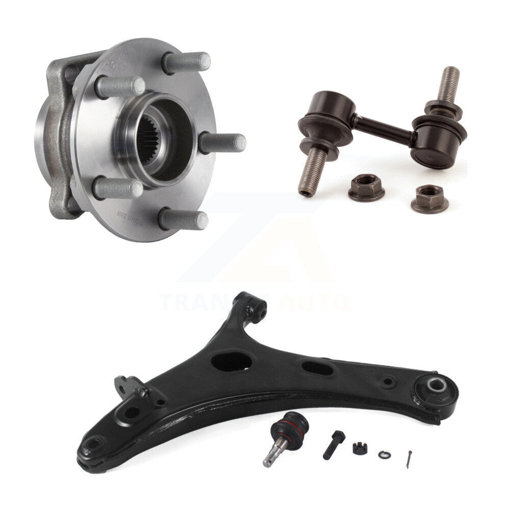 Bearing Lower Control Arm w/ Ball Joint Link Front Right Kit For Subaru Forester