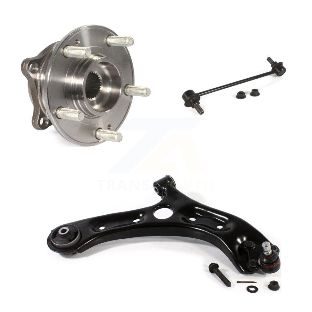 Bearing Lower Control Arm & Link Front Right Kit For Hyundai Tucson Kia Sportage