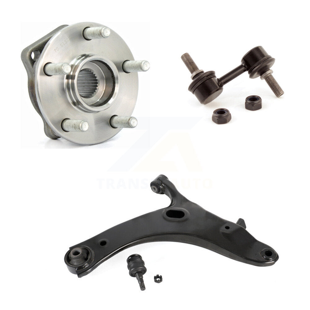 Bearing Lower Control Arm & Link Front Right Kit For Subaru Forester Impreza WRX