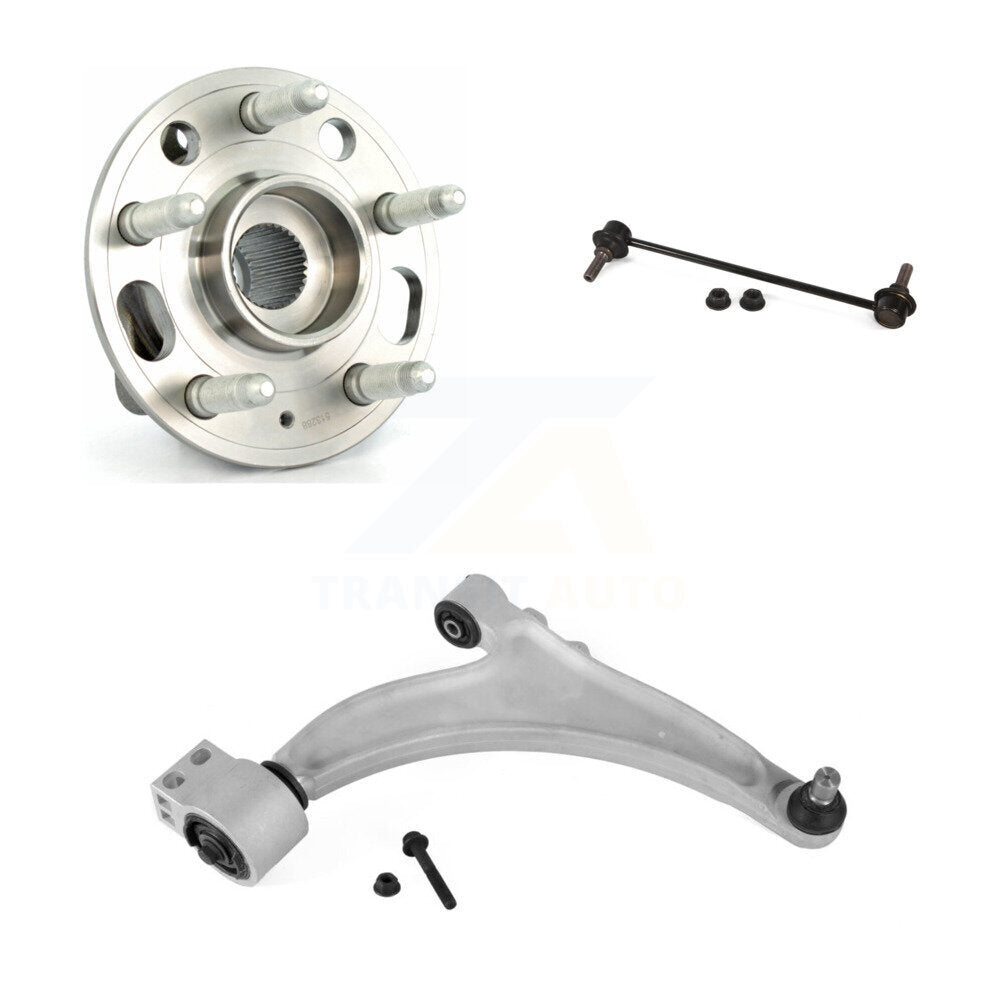 Hub Bearing Lower Control Arm Link Front Right Kit For Chevrolet Malibu Limited