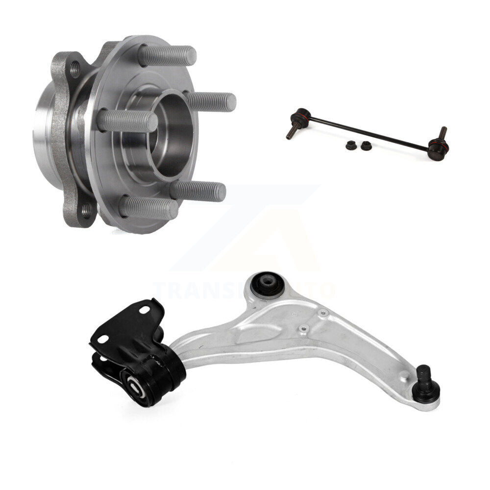 Bearing Lower Control Arm & Link Front Right Kit For Ford Edge Lincoln Nautilus