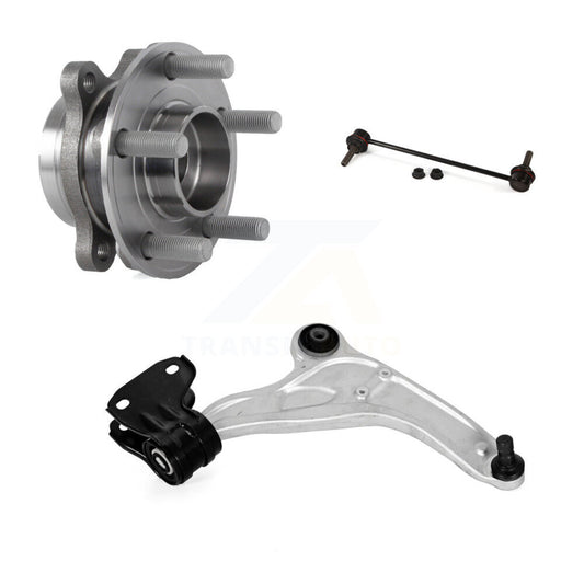 Bearing Lower Control Arm & Link Front Right Kit For Ford Edge Lincoln Nautilus