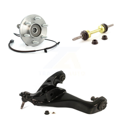 Bearing Lower Control Arm & Link Front Right Kit For Ford Expedition Lincoln 4WD