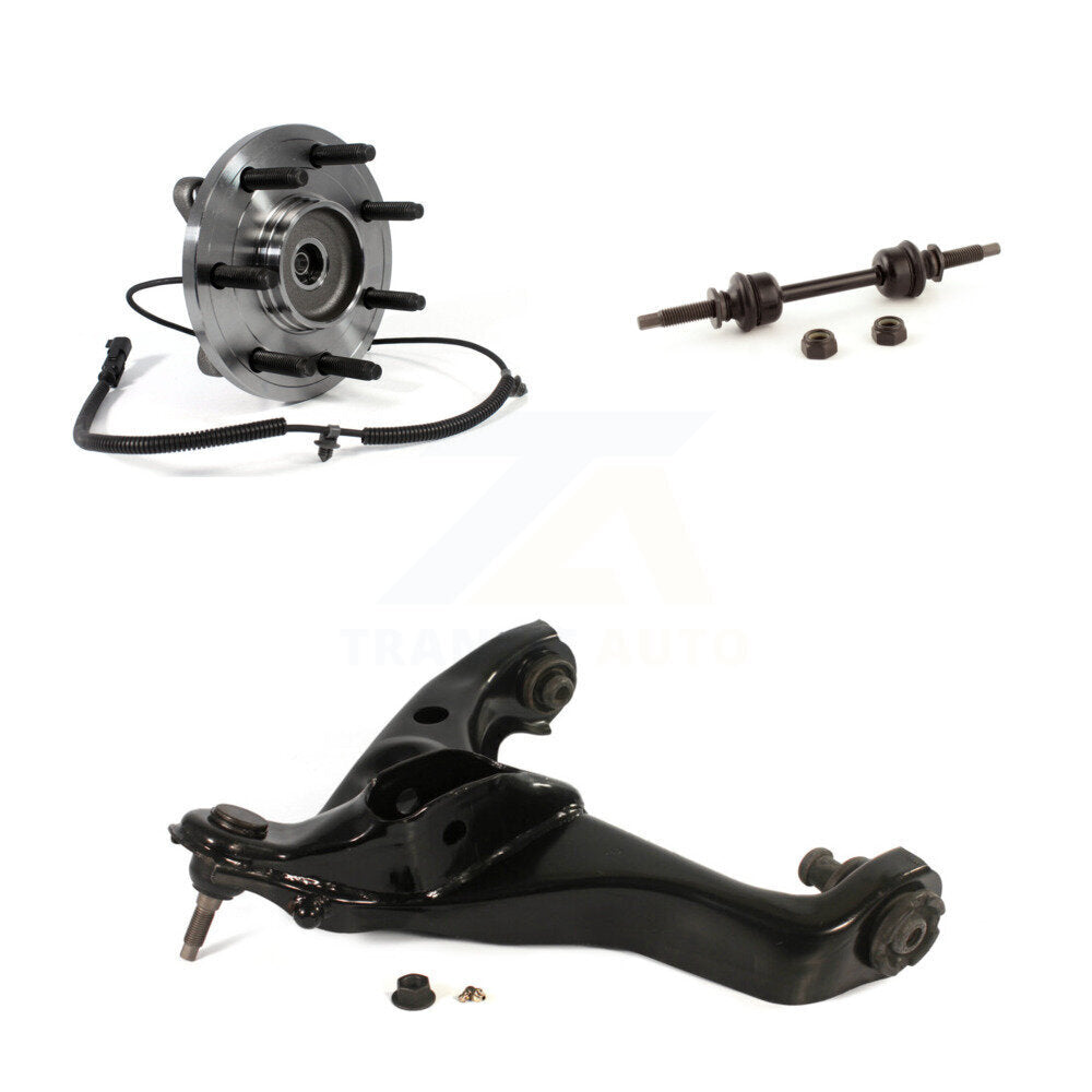 Bearing Lower Control Arm Link Front Right Kit For Ford F-150 With 7 Lug Wheels