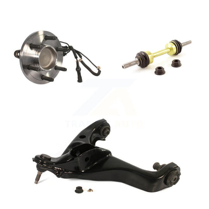 Bearing Lower Control Arm & Link Front Right Kit For Ford Expedition Lincoln RWD