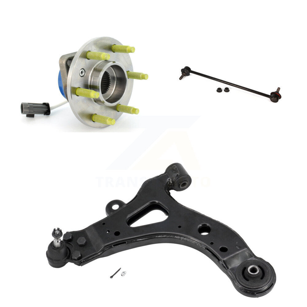 Hub Bearing Lower Control Arm Link Front Right Kit For Pontiac Montana Chevrolet