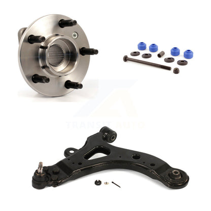 Hub Bearing Lower Control Arm Link Front Right Kit For Buick Rendezvous Pontiac