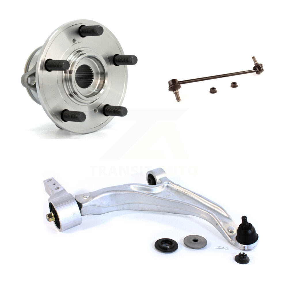 Bearing Lower Control Arm with BJ Link Front Right Kit For 2009-2015 Honda Pilot