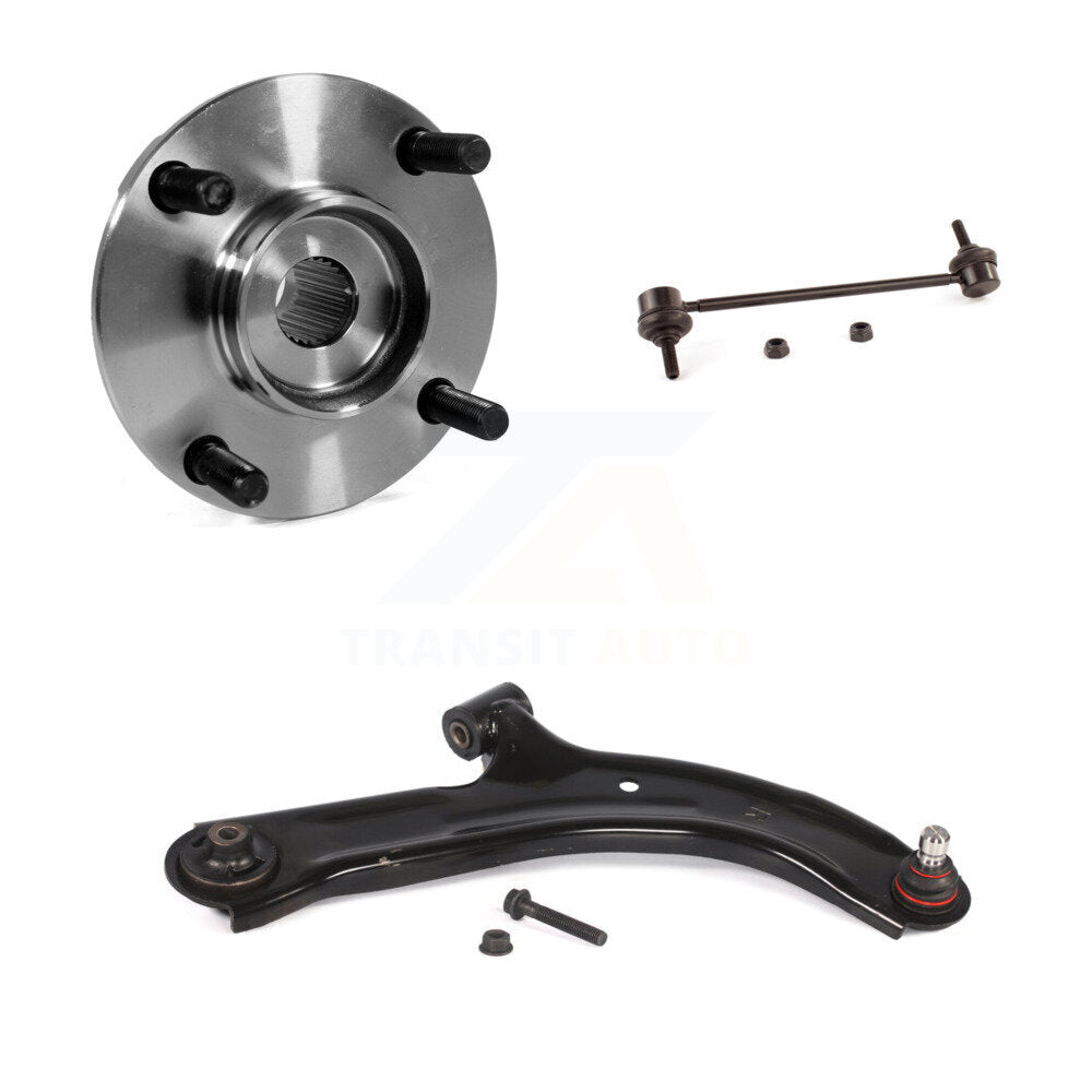 Bearing Lower Control Arm Ball Joint Link Front Right Kit For Nissan Versa Cube