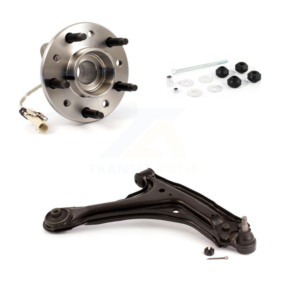 Bearing Lower Control Arm & Link Front Right Kit For Pontiac Grand Am Chevrolet