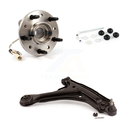 Bearing Lower Control Arm & Link Front Right Kit For Pontiac Grand Am Chevrolet