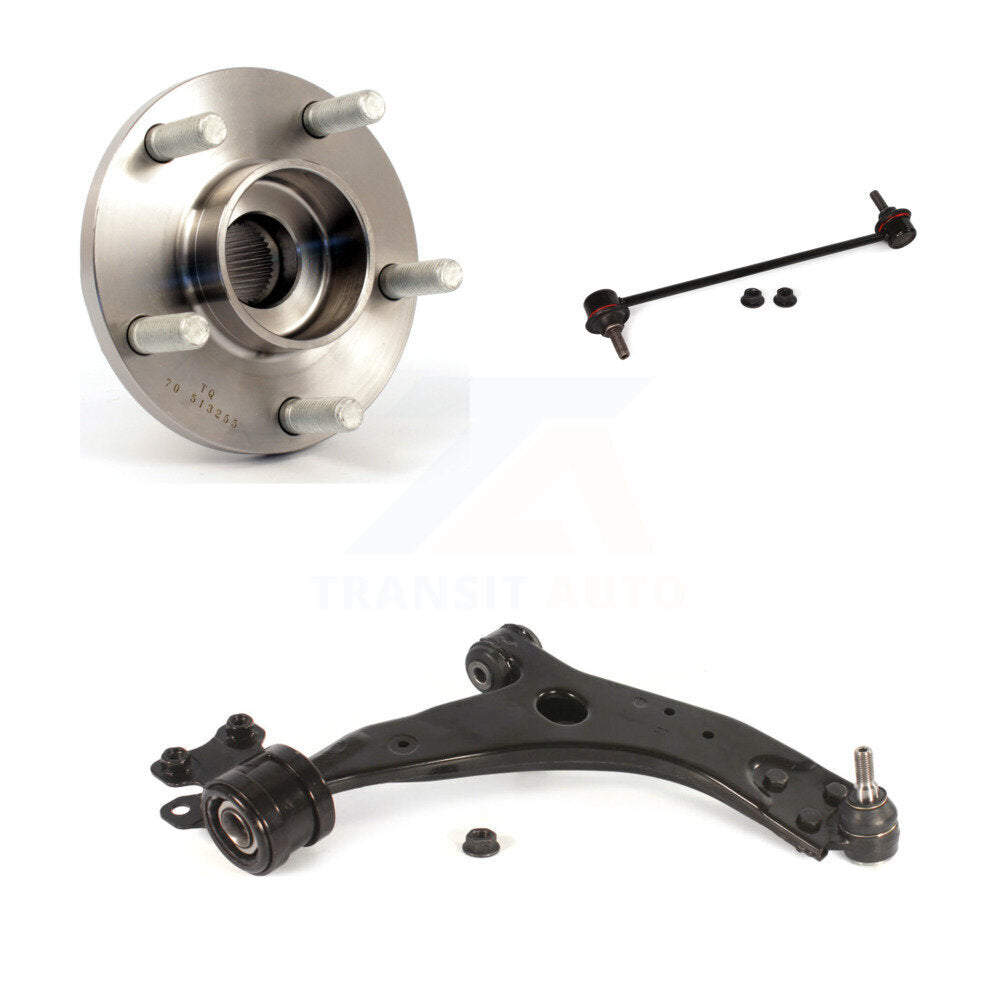 Bearing Lower Control Arm with BJ Link Front Right Kit For Volvo C30 S40 C70 V50