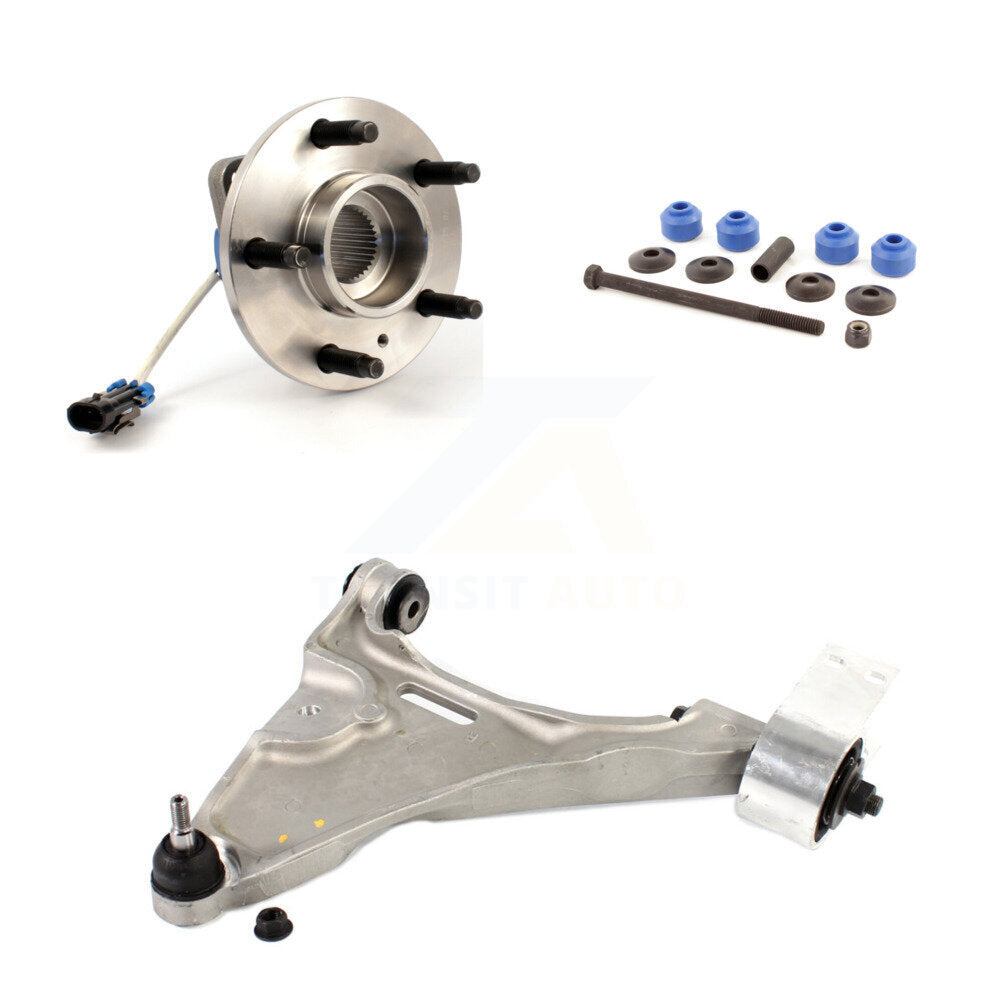 Bearing Lower Control Arm & Link Front Right Kit For Buick Lucerne Cadillac DTS